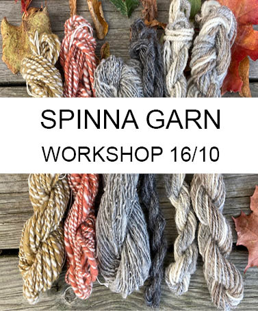 Vårterminen 2026 Workshop - FRÅN FÅR TILL GARN - 29/1