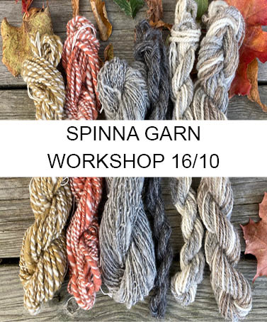Vårterminen 2026 Workshop - FRÅN FÅR TILL GARN - 29/1